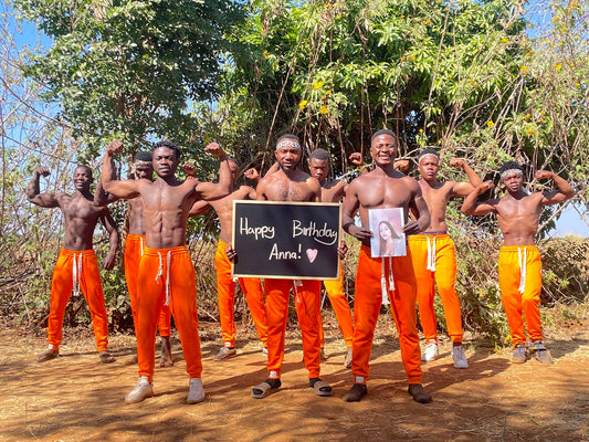 Africa Orange Pants Team