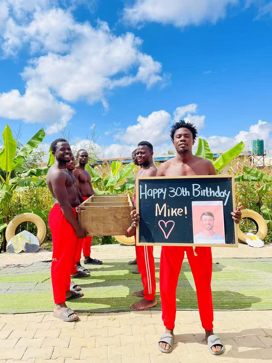 African Dancing Pallbearers