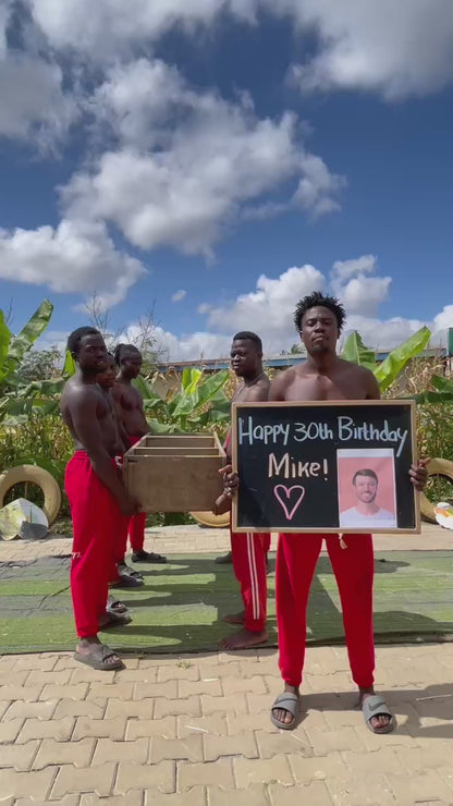 African Dancing Pallbearers
